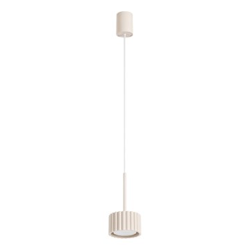 AURA pendel på kabel 1xGX53/10W/230V cremefarvet