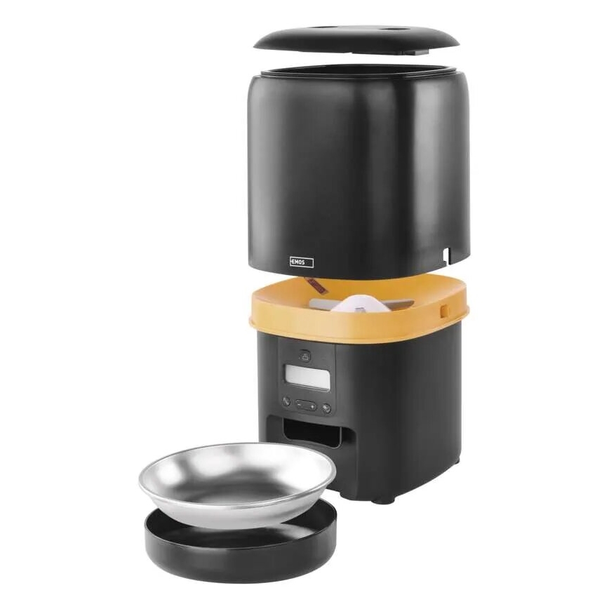 Automatisk foderdispenser 4 l/5V/3xD
