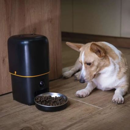 Automatisk foderdispenser med mikrofon og kamera 4l/5V/3xD Wi-Fi