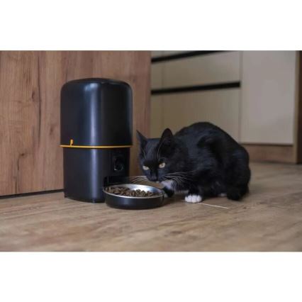Automatisk foderdispenser med mikrofon og kamera 4l/5V/3xD Wi-Fi