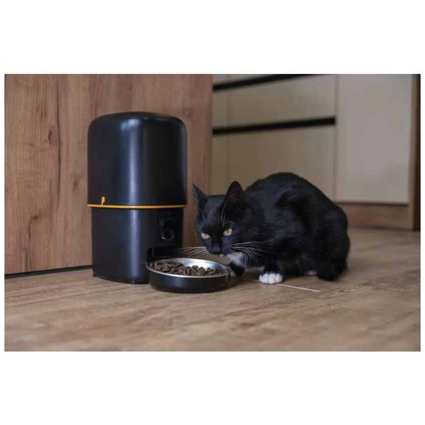 Automatisk foderdispenser med mikrofon og kamera 4l/5V/3xD Wi-Fi