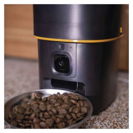 Automatisk foderdispenser med mikrofon og kamera 4l/5V/3xD Wi-Fi