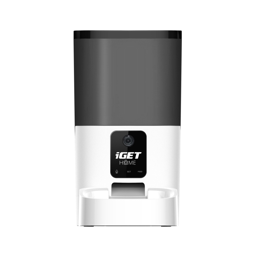 Automatisk foderdispenser med mikrofon og kamera 6l/230V Wi-Fi