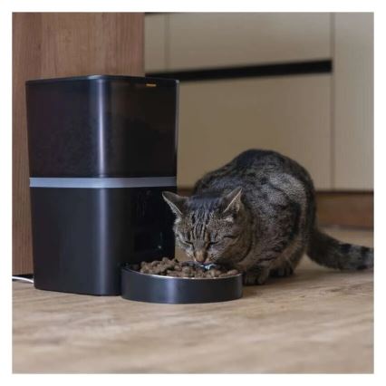 Automatisk foderdispenser med mikrofon og kamera 6l/5V/4xAA Wi-Fi