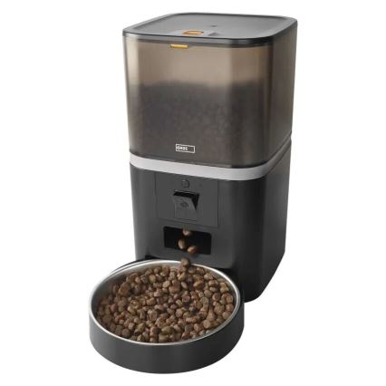 Automatisk foderdispenser med mikrofon og kamera 6l/5V/4xAA Wi-Fi