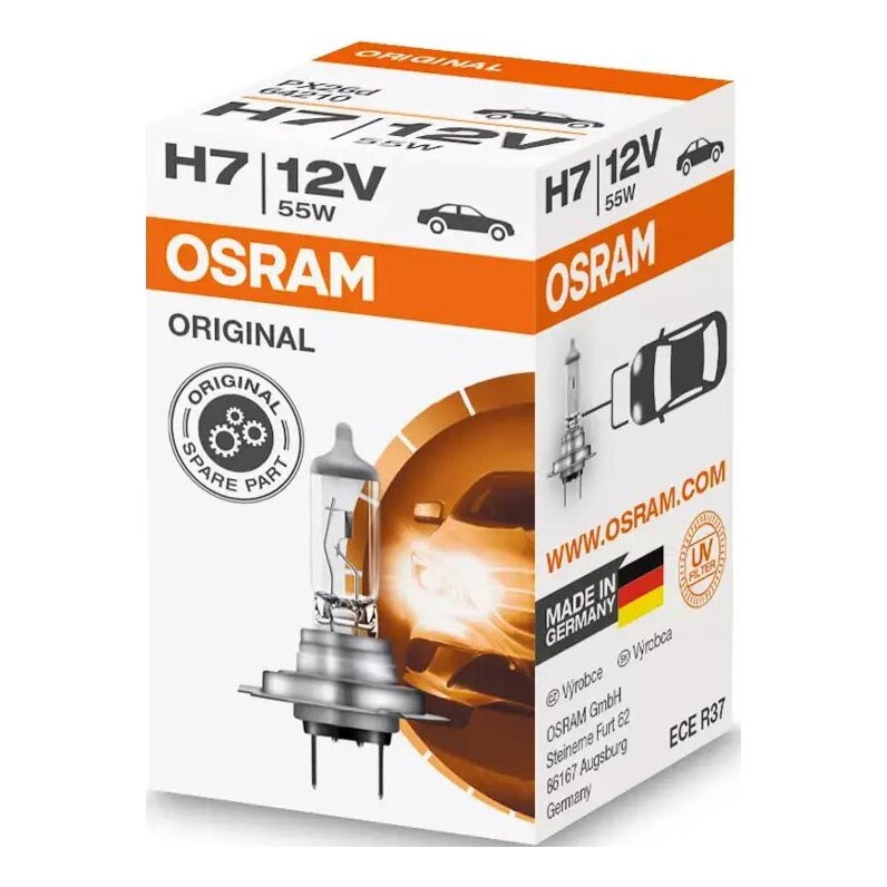 Autopære H7 PX26d/55W/12V - Osram