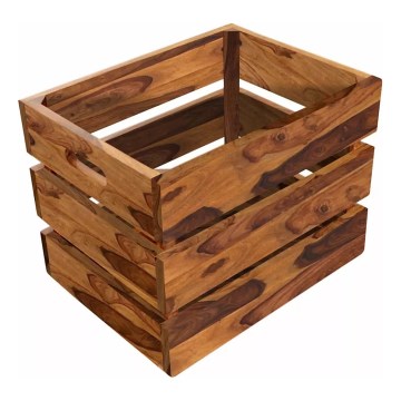 Aviskorg GANI 30x40 cm massiv/palisander