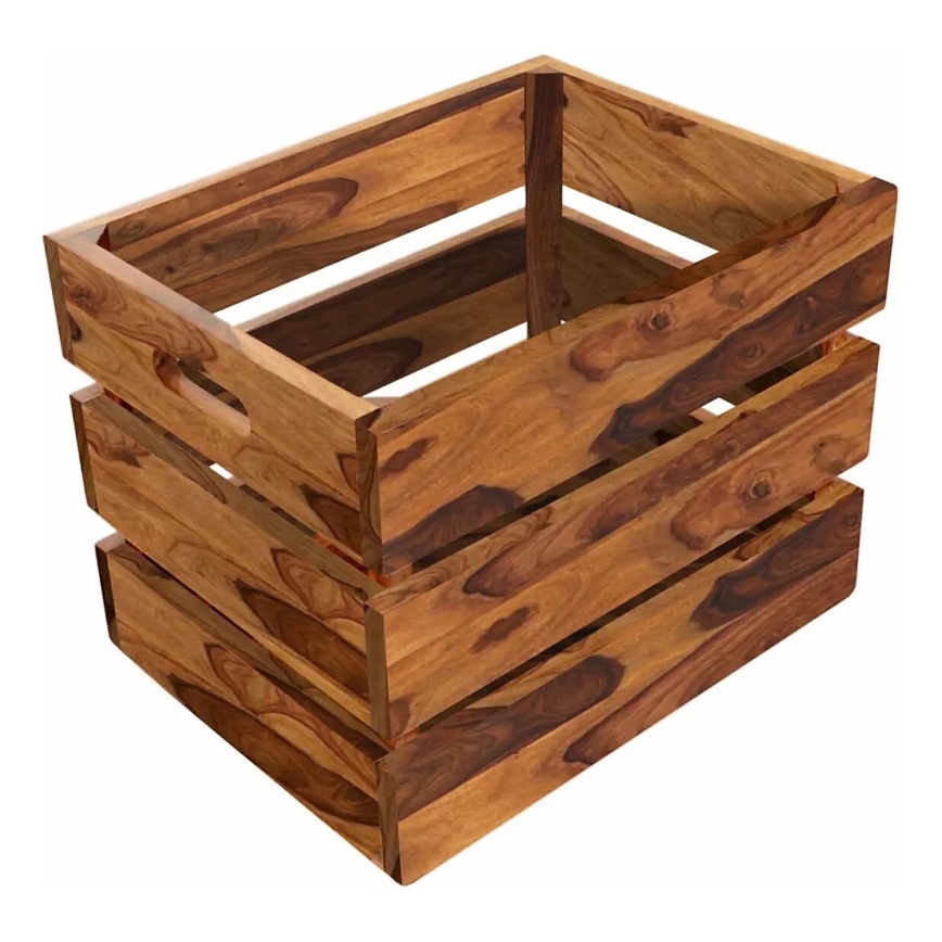 Aviskorg GANI 30x40 cm massiv/palisander