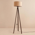 AYD 1xE27/40W/230V brun/beige gulvlampe