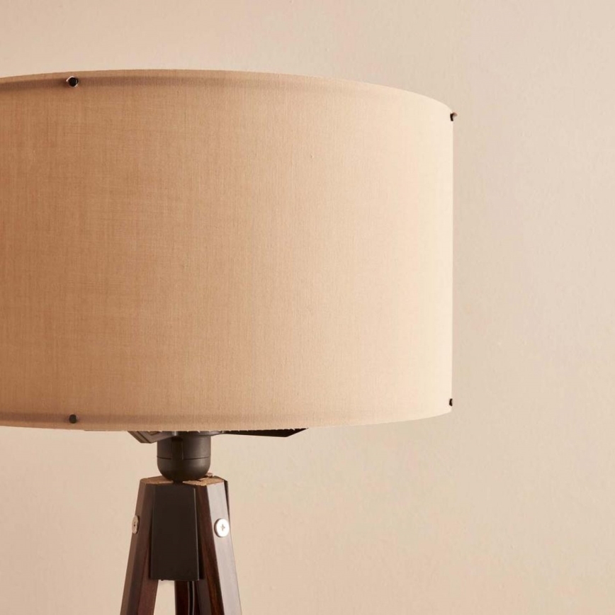 AYD 1xE27/40W/230V brun/beige gulvlampe
