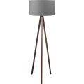 AYD 1xE27/40W/230V brun/grå gulvlampe