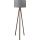 AYD 1xE27/40W/230V brun/grå gulvlampe
