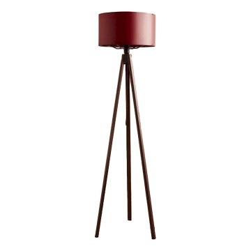 AYD 1xE27/40W/230V brun/rød gulvlampe