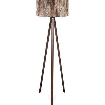 AYD 1xE27/40W/230V brun stålampa