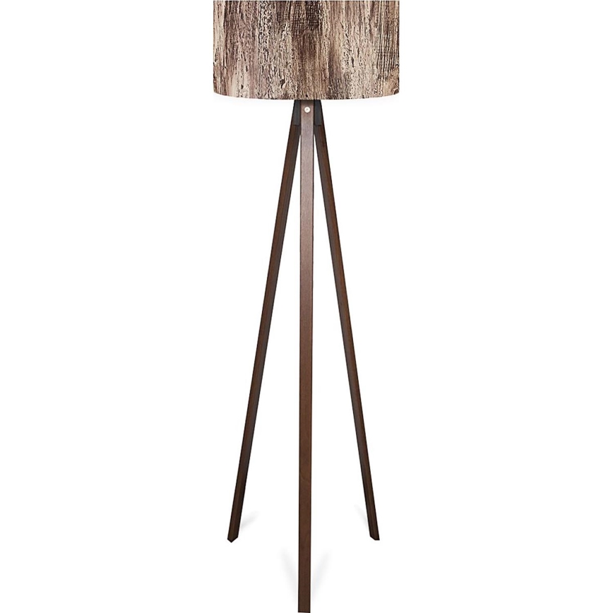 AYD 1xE27/40W/230V brun stålampa