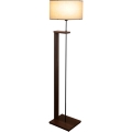 AYD 1xE27/40W/230V gulvlampe beige/brun