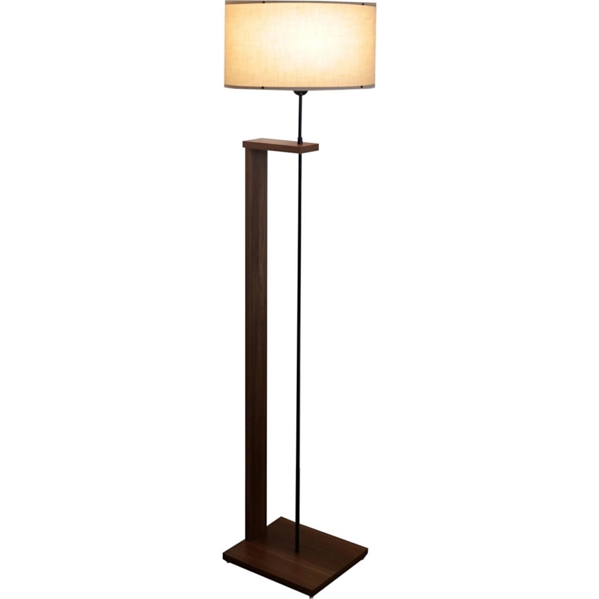 AYD 1xE27/40W/230V gulvlampe beige/brun