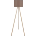 AYD 1xE27/40W/230V gulvlampe brun/beige
