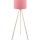 AYD 1xE27/40W/230V gulvlampe rosa/beige