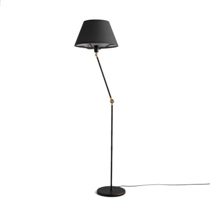 AYD 1xE27/40W/230V sort gulvlampe