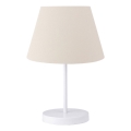 AYD Bordlampe 1xE27/40W/230V hvid