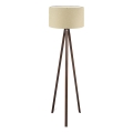 AYD Gulv lampe 1xE27/40W/230V Beige/Brun