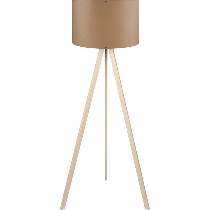 AYD Gulvlampe 1xE27/40W/230V Brun/Beige