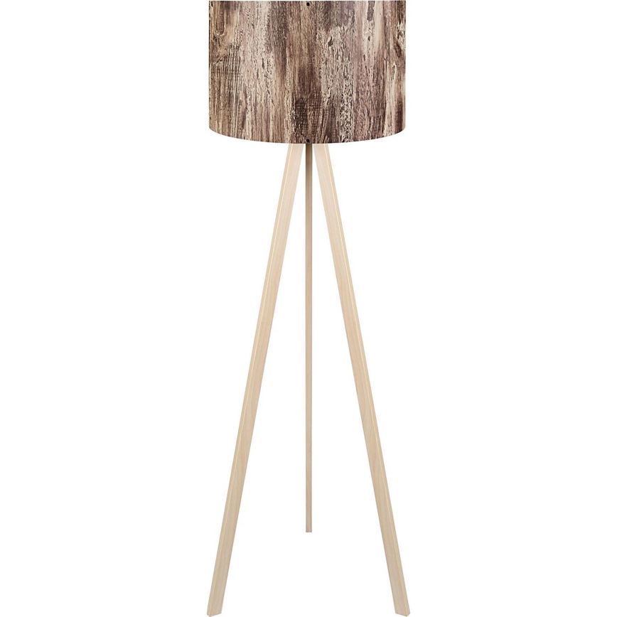AYD Gulvlampe 1xE27/40W/230V Brun/Beige
