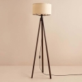 AYD Gulvlampe 1xE27/40W/230V Brun/Beige