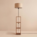 AYD Gulvlampe 1xE27/40W/230V Brun/Beige