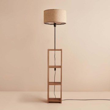 AYD Gulvlampe 1xE27/40W/230V Brun/Beige