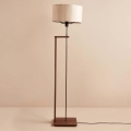 AYD Gulvlampe 1xE27/40W/230V Brun/Beige