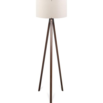 AYD Gulvlampe 1xE27/40W/230V Brun/Creme