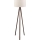 AYD Gulvlampe 1xE27/40W/230V Brun/Creme