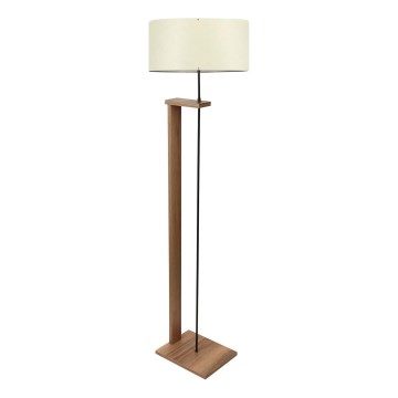 AYD Gulvlampe 1xE27/40W/230V Brun/Creme