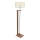 AYD Gulvlampe 1xE27/40W/230V Brun/Creme