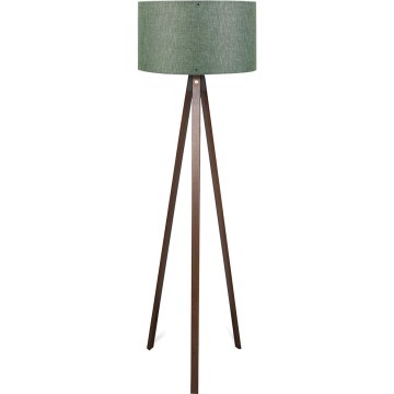 AYD Gulvlampe 1xE27/40W/230V Brun/Grøn