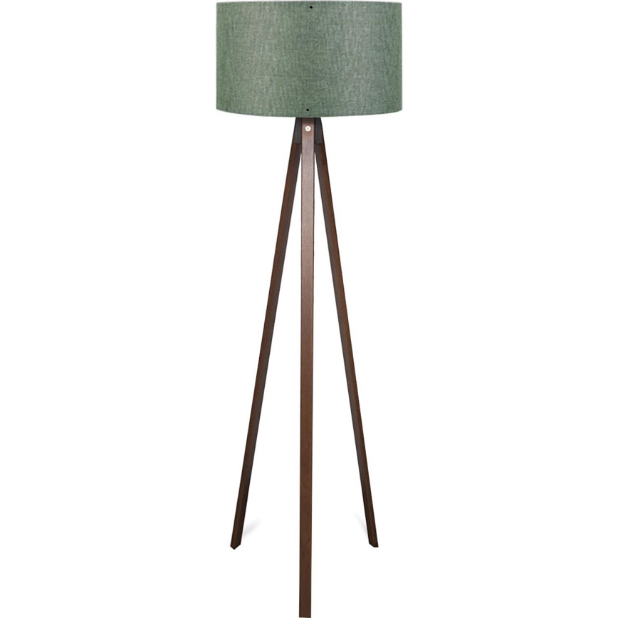 AYD Gulvlampe 1xE27/40W/230V Brun/Grøn