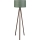 AYD Gulvlampe 1xE27/40W/230V Brun/Grøn