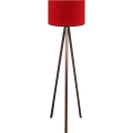 AYD Gulvlampe 1xE27/40W/230V Brun/Rød