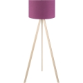 AYD Gulvlampe 1xE27/40W/230V Lilla/Beige