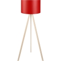 AYD Gulvlampe 1xE27/40W/230V Rød/Beige