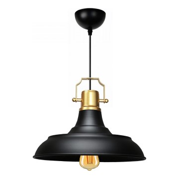 AYD pendellampe 1xE27/40W/230V sort/guld