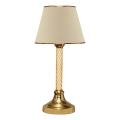 AYD skrivebordslampe 1xE27/40W/230V beige/guld