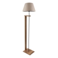 AYD Stående lampe 1xE27/40W/230V beige/brun