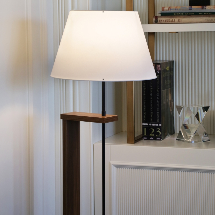 AYD Stående lampe 1xE27/40W/230V beige/brun