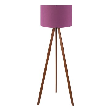 AYD Stående lampe 1xE27/40W/230V Lilla/Brun