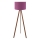 AYD Stående lampe 1xE27/40W/230V Lilla/Brun