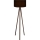 AYD Stående lampe 1xE27/40W/230V Sort/Brun