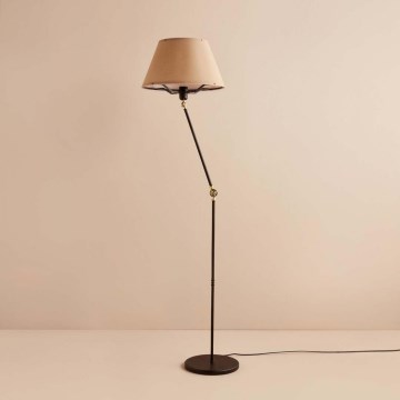 AYD Stålampe 1xE27/40W/230V sort/brun